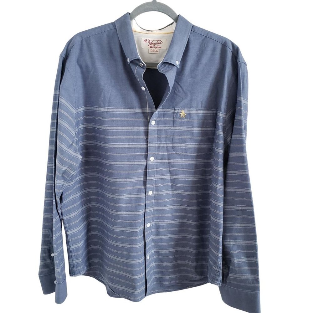 An Original Penguin By Munsing Wear Mens Size XL Button up  Heritage Slim Fit